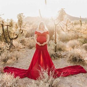 Maternity Gown OS